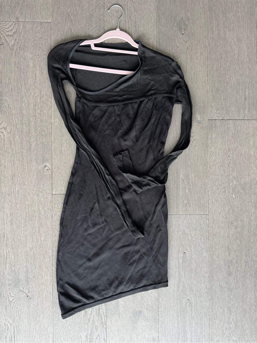 Mugler mesh dress
